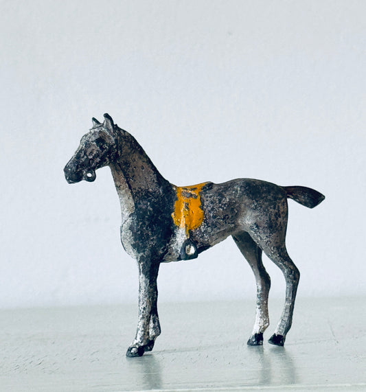 2 Vintage Lead Horse Toys
