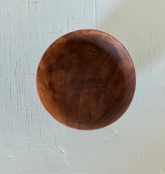 Small Walnut Hand-turned Bowl