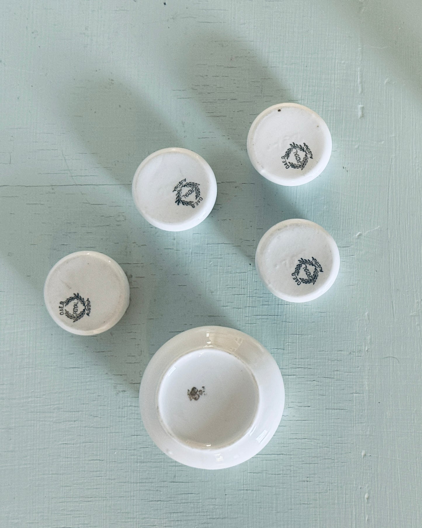 5 Open Salt Cellars, Dips, Dishes