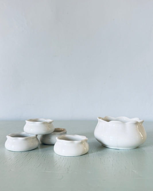 5 Open Salt Cellars, Dips, Dishes