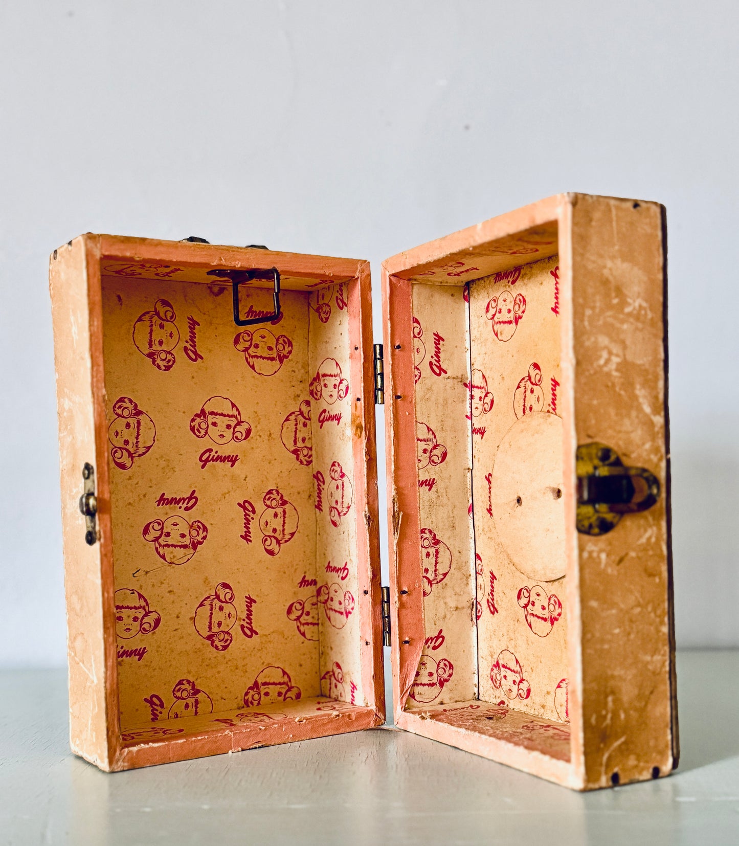 Vintage Doll Carrying Trunk