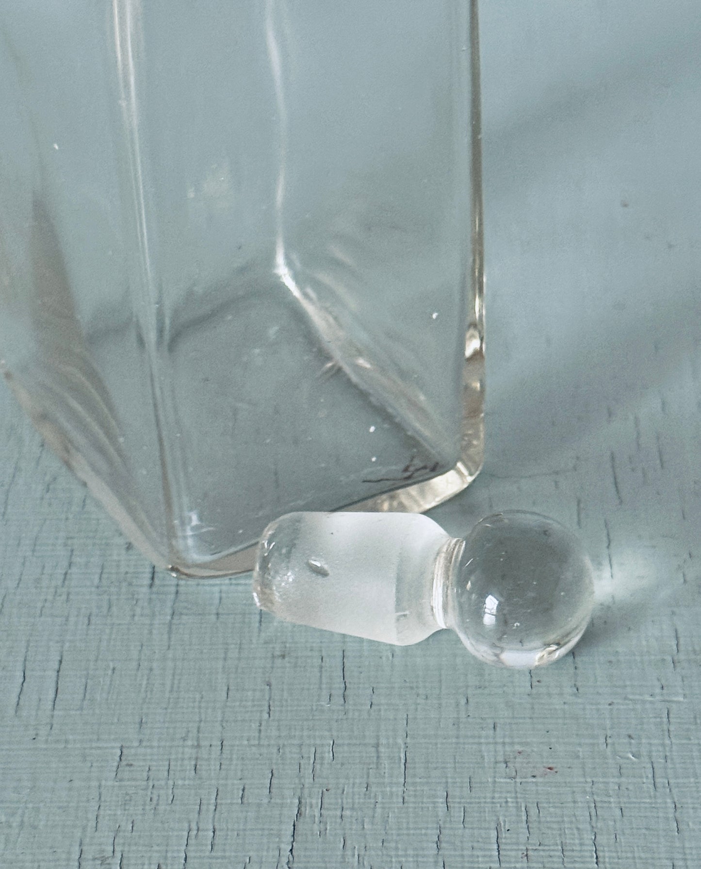 Antique Glass Apothecary Decanter or Bottle