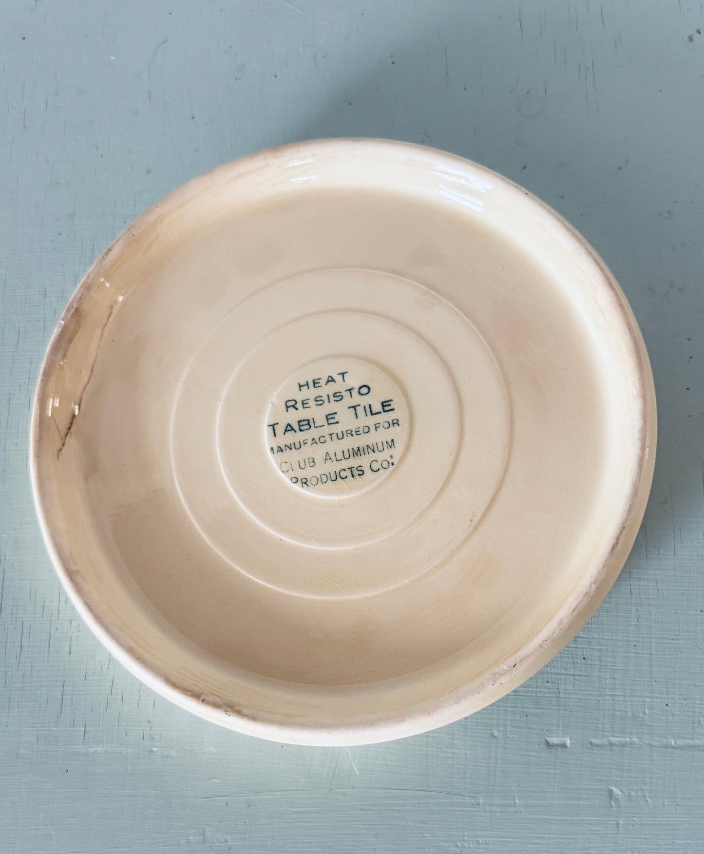 Vintage Cream Trivet