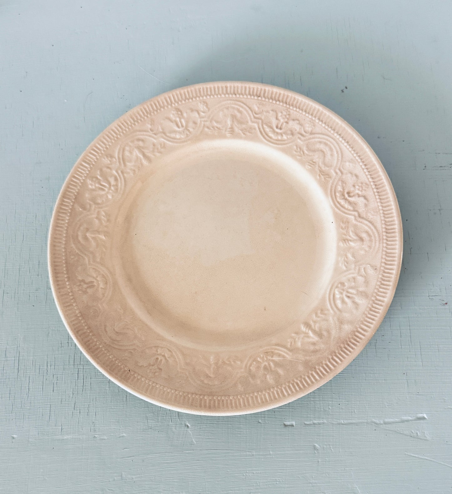 Vintage Swedish Cream Plate