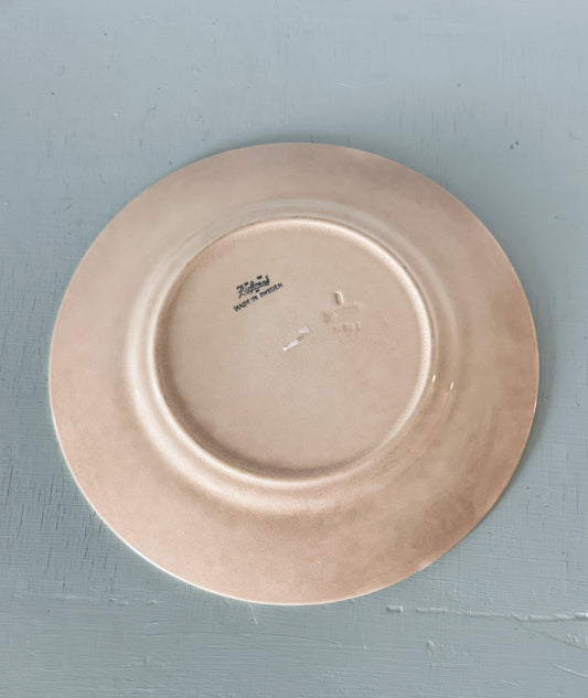 Vintage Swedish Cream Plate