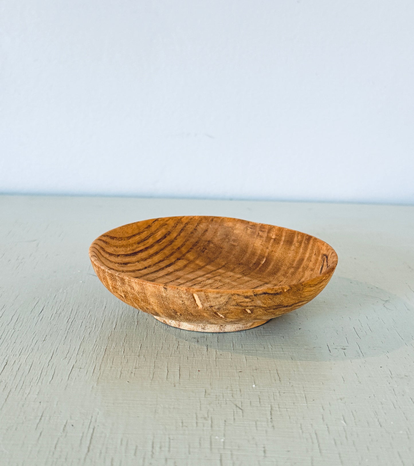 Spalted Curly Maple Hand-turned Bowl