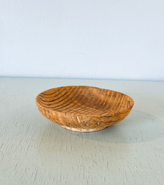 Spalted Curly Maple Hand-turned Bowl