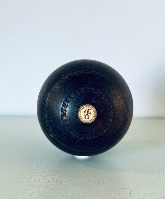 Antique Scottish Lawn Bowling Ball
