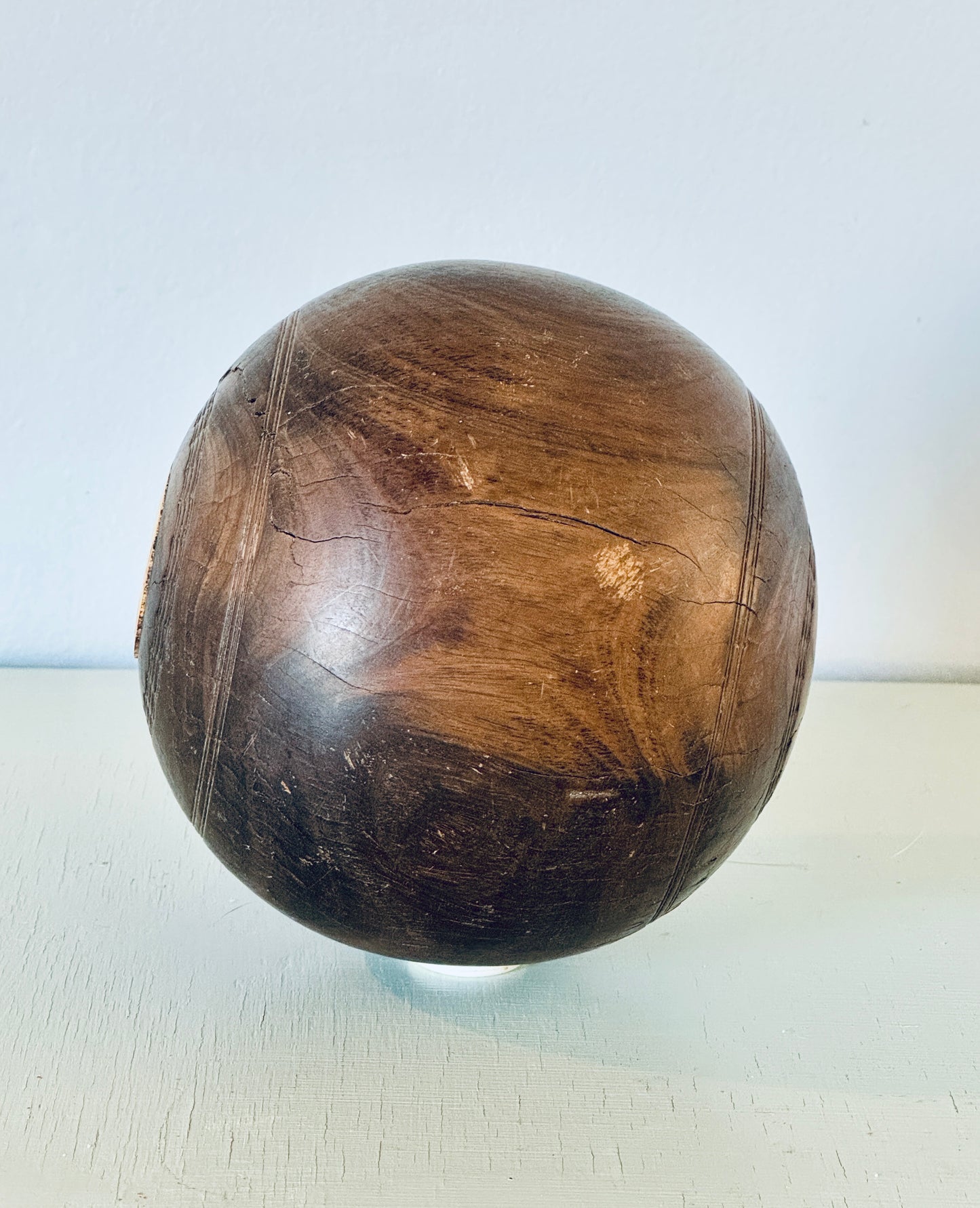 Antique Scottish Lawn Bowling Ball