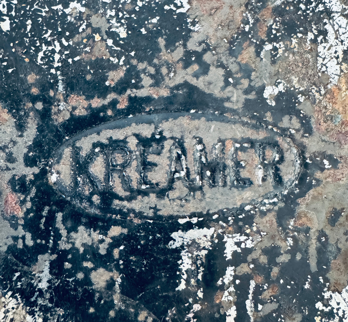 Vintage Tin Kreamer Box