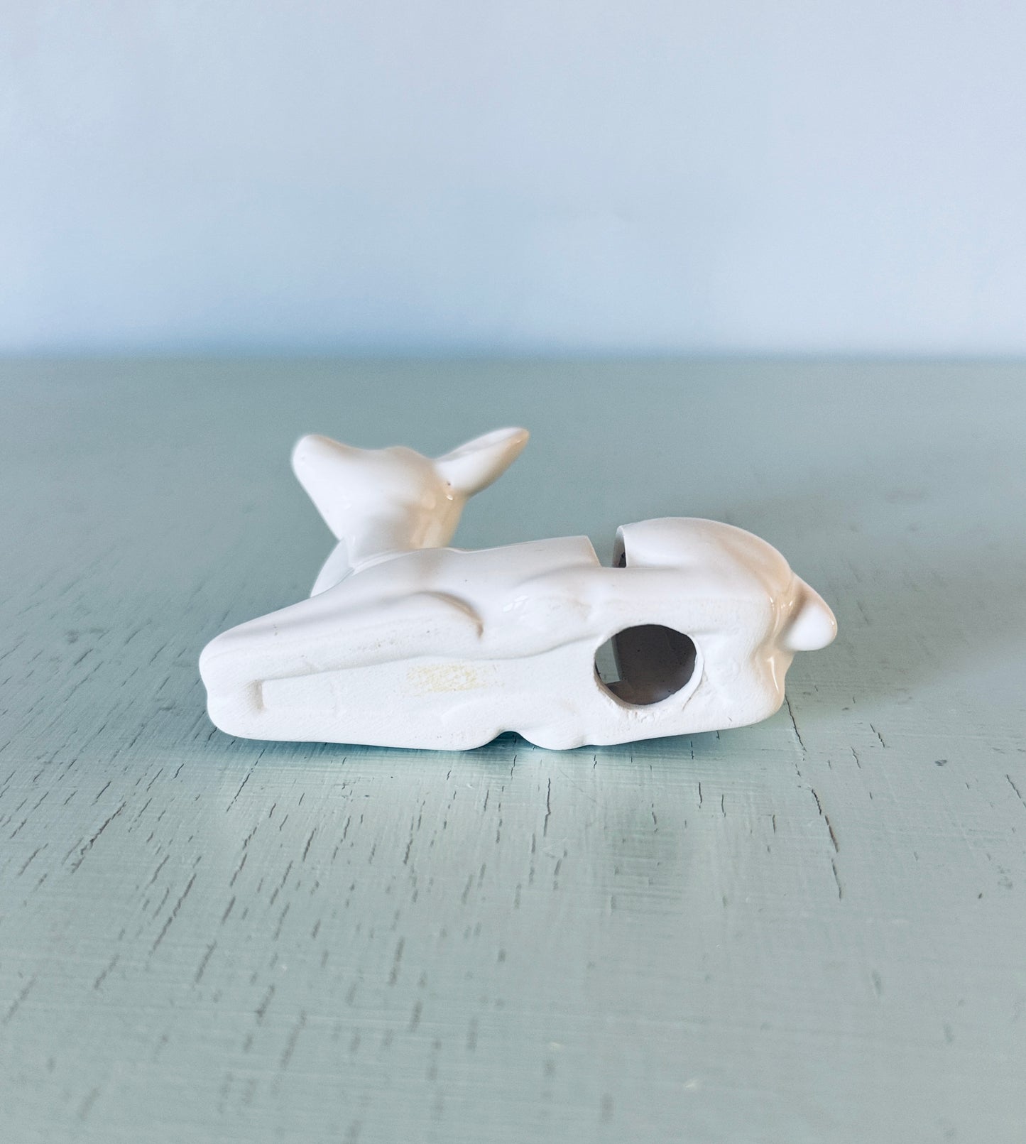 Set of 4 Vintage-style Deer Placecard Holders